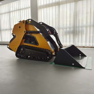 Landscaping Mini Track Loader Lifting Small Crawler Skid Steer Loader