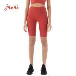 Ribbed Soft Running Shorts Squatproof High Waist Bike Cycling Shorts