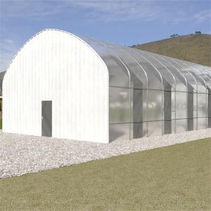 China Cheap Medical Herbs Growing Large Blackout Automation Greenhouse Curtain Fabric Light Deprivation Greenhouse factory