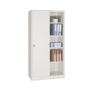 China Sliding Door Steel File Cabinet Storage Metal Book Rack Cabinet factory