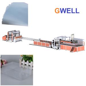 China 1220mm Pvc Sheet Machine Transparent Rigid Sheet Extrusion Line Plant factory