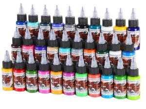 China No Poison Eternal Tattoo Ink Environmental Protection 30ml / bottle factory