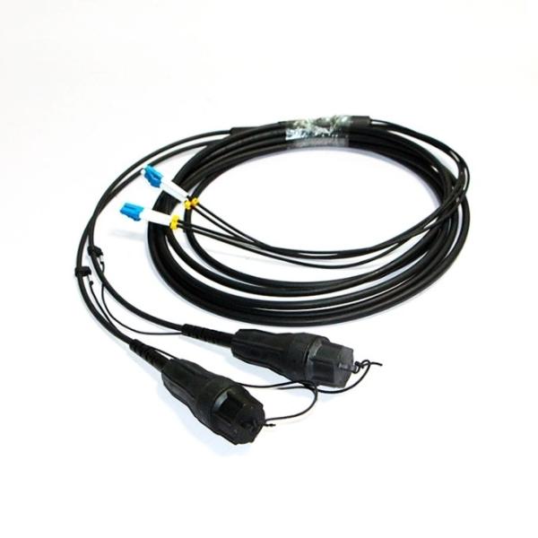 Ip67 LC Compatible Fullaxs Waterproof Fiber Optical Cable