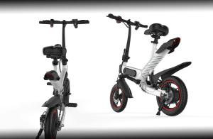 China Smart Folding Bike Ergonomics Design , Multi Functional Foldable Electric Bike factory
