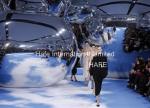 Silver Charming Inflatable Mirror Balloon For Company Anniversary Celebration