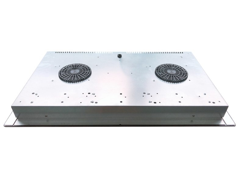 Double Burner Black Crystal Glass Cooking Kicthenaid Stove