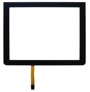 China 5 Wire Resistive Lcd Touch Screen Panel factory