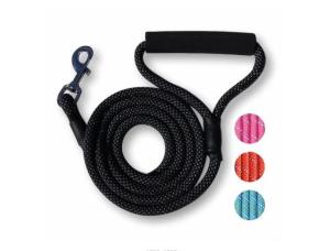 China Padded Handle Dog Training Leash Strong Medium Large Size With Multiple Colors factory