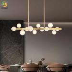 Nordic Word Restaurant Chandelier Simple Modern Creative Cafe Bar Magic Bean
