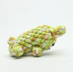 Professional Lovely Rope Bear Dog Toy Bright Color BSCI Certification