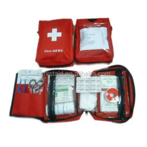 China White Plastic Emergency Medical Kit For First Aid Treatment factory