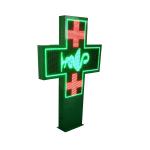 P10 Outdoor Advertising LED Cross Display SPCC Cabinet Material 100000h Lifespan
