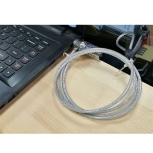 Stainless Steel Lightweight Cable Lock Notebook Computer Lock Electronic Plating