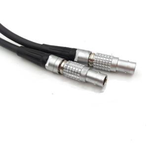 China 0.5M Length 2 Pin Lemo To 2 Pin Lemo Cable For Wireless Video Transmission factory