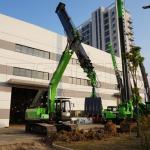 Teledipper Excavator Arms With Hydraulic Clamshell Bucket KM220 for Excavation