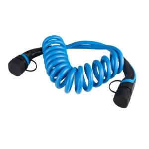 China 50Hz 7kW Type 2 To Type 2 EV Charging Cable With 5m Coiled Cable factory
