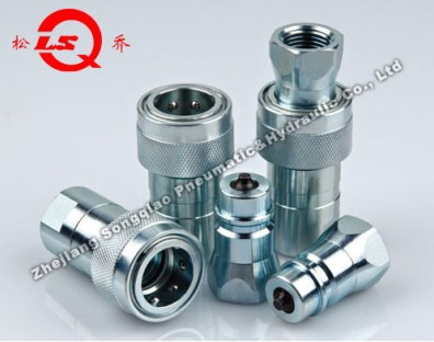 LSQ-PK Close Type Hydraulic Quick Coupling with 3000-5000 Psi Pressure and