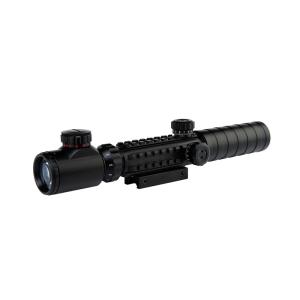 China 3-9X32E Tactical Hunting Scope Red Green Illuminated Reticle Scope factory