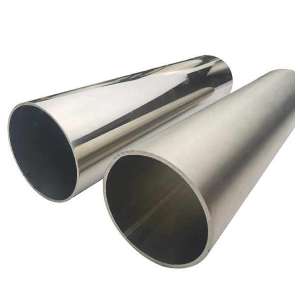 3'' OD 1.2mm-5.0mm Thickness Inox Round Tube SUS 201 304 316 Mirror Satin Finish