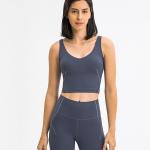 Stylish Printing Gymwear Sports Underwear Shockproof Running Fitness Vest Woman