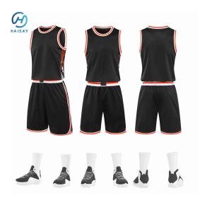 China Custom Men Basketball Uniform Sets Professional Full Sublimation Basketball Jersey Breathable Basketball Shirt For Adult Sets factory