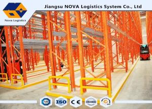 China 3000kg VNA Pallet Racking Surface Finishing With Araldite Static Powder Coating factory