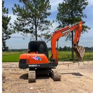 China DH60-7 Doosan Mini Excavator With 0.2m3 Bucket Capacity 5550KG factory