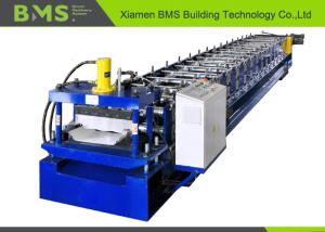 China Customizable Standing Seam Metal Roof Machine , Metal Roof Panel Machine factory
