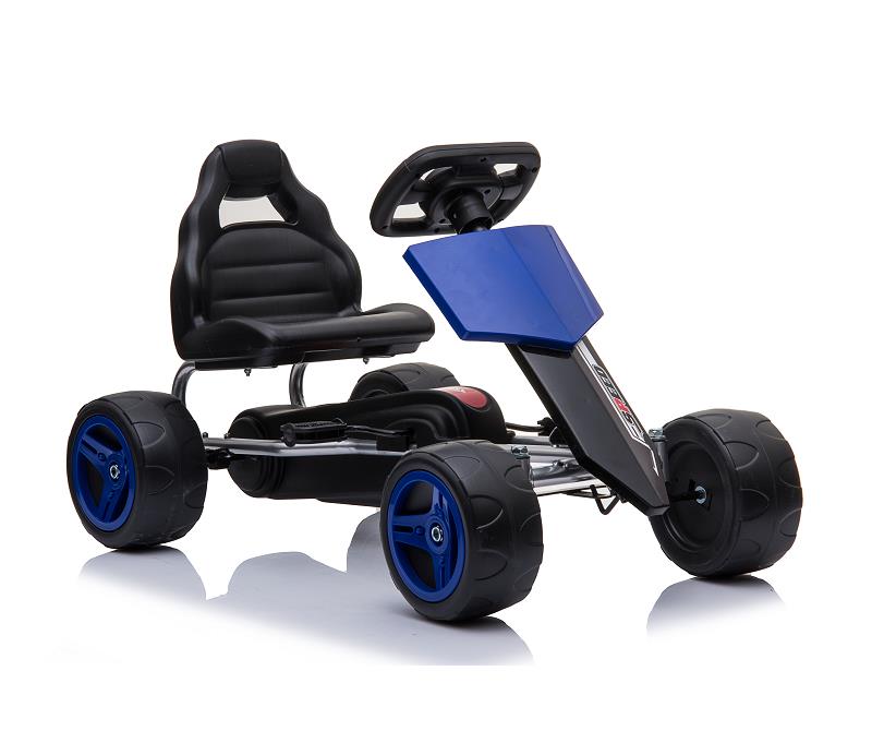 8 to 13 Years Range Adjustable Seats Children's Pedal Go-Kart Car with Front and Rear