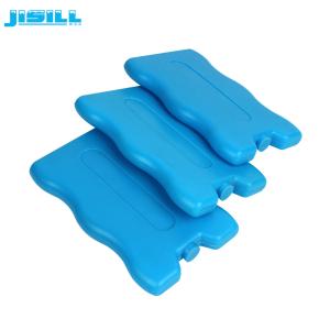 China 200ML Wave Shape Cool Bag Ice Packs Reusable Ice Gel Bricks For Cooler Bags factory