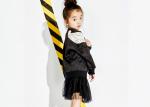 Fashion Scuba Kids Girls Clothes Girls Pullover Sweater With PU Wing Print