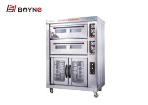 China Restaurant Industrial Baking Oven Double Deck 1300x835x1800mm Proofing Bread factory