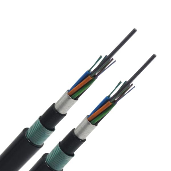 PE Jacket Single Mode Fiber Optic Cable GYTA/GYXTW/GYFTY/GYTS/GYXTC8S GYTA53