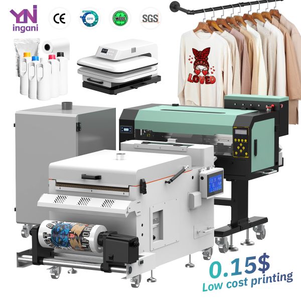 Ingani Customized I1600 Dtf Printer A3 Oven Flourecent Printing Machine A3 Dtf