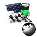 Outdoor Solar Power Panel Portable 3 Bulbs Outdoor Garden LED Light Solar Power