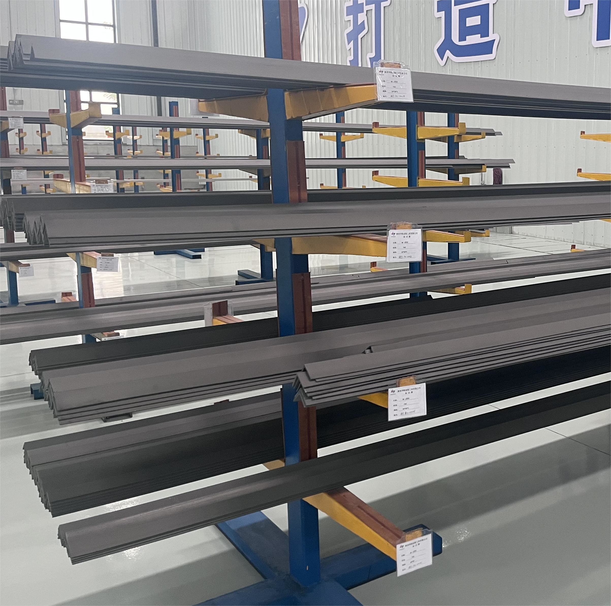 China 12m Titanium Angle L Shape Steel Profile 6000mm Length factory
