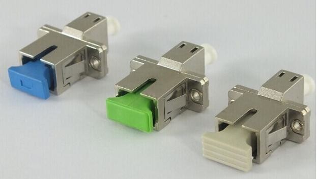 UPC APC Fiber Optic Adapters LC Male To SC Female Hybrid Adapter