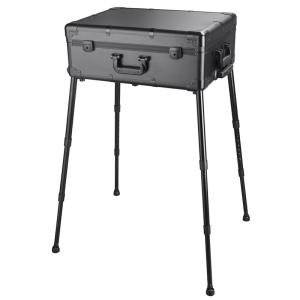 China Makeup Trolley With Lights And Mirror , Vanity Mirror Case With Legs Non - Marring factory