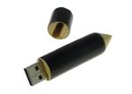 2 GigaByte 2.0 Bamboo Usb Sticks Pencil Shape With Laser Engaved Logo