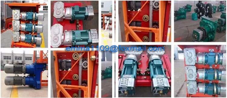 500kg New Design Model SC50 Building Hoist for Cranes Tower with Cable Trolley