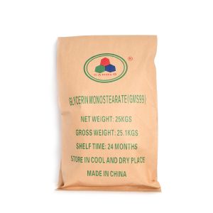 GMS Emulsifier Stabilizer Distilled Monoglyceride Kosher / Halal / FSSC22000