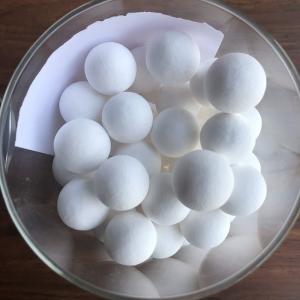 China High Bulk Density 2.25-2.65g/cm3 Black Ceramic Fire Balls for Outdoor Zro2 Bearing Bead factory