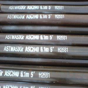 China Astm A53 Alloy Seamless Steel Pipe Round 25mm Od factory