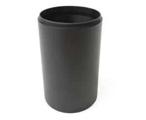 China Matte Black Telescope Tripod Accessories , Aluminum Alloy 56mm Scope Sunshade factory