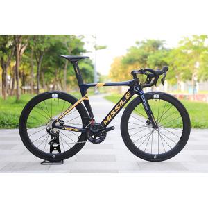 China 22 Speed Road Bike Carbon Racing Handlebar Cross Country Race Bicycle With Disc Brake factory