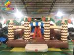 SGS Inflatable Jungle Bouncer Jump Amusement Park Fire - Retardant