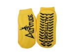 Polyester Altitude Trampoline Park Anti Slip Sports Socks For Adult / Children