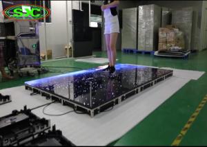 China Party Event Indoor Outdoor Led Dance Floor Screen 500*1000mm Cabinets Full Color factory