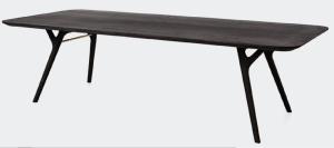 China Black No Fingerprint Modern Contemporary Kitchen Table Customization factory