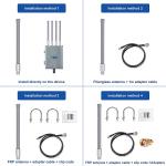3dBi 4dBi 6dBi 8dBi 10dBi High Gain Lora Antenna for Professional Fiberglass